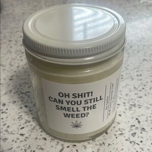 Funny 9 oz Soy candle NIB